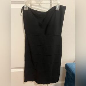 I am selling a super cute strapless black BCBG Max Adria dress!